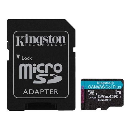 Карта памяти MicroSD Kingston Canvas Go! Plus 1TB SDCG3/1TB Карта памяти MicroSD Kingston Canvas Go! Plus 1TB SDCG3/1TB