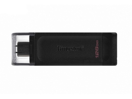 USB Флеш 128GB 3.0 Kingston DT70/128GB черный