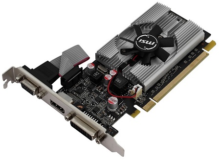 Видеокарта 1 GB MSI GT 210 N210-1GD3/LP