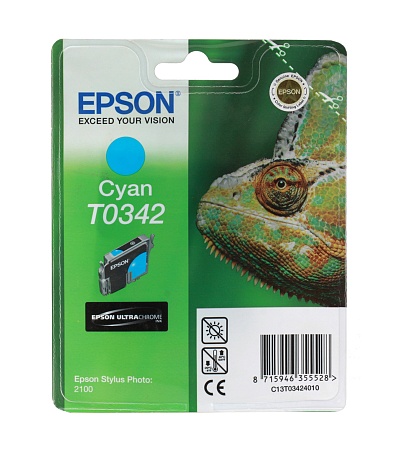 Картридж Epson C13T03424010 SP2100 голубой