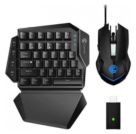 Клавиатура GameSir-VX+мышь GameSir-GM190+приемник VX Dongle