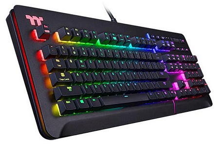 Клавиатура Thermaltake Level 20 Black (Silver Switch) GKB-LVG-SSBRRU-01