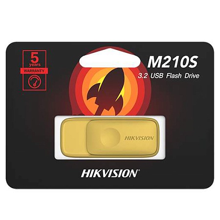 USB-накопитель 64GB Hikvision HS-USB-M210S/64G/U3 yellow