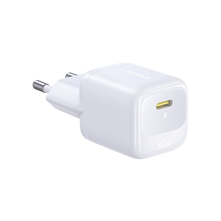 Адаптер питания Baseus FN22 1C 30W EU Moon White (E0123101) Адаптер питания Baseus FN22 1C 30W EU Moon White (E0123101)