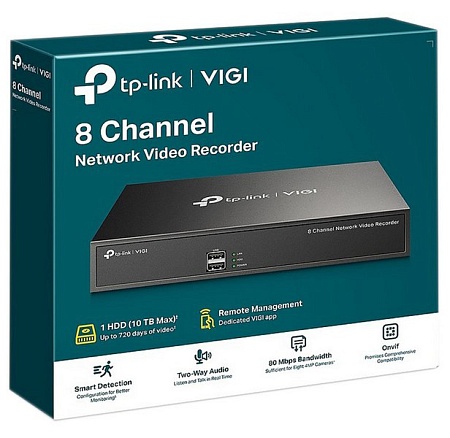 Сетевой видеорегистратор Tp-link NVR1008H VIGI