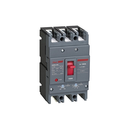 Автоматический выключатель Himel HDM3SV-160F 3P 160A 36kA с регулировкой