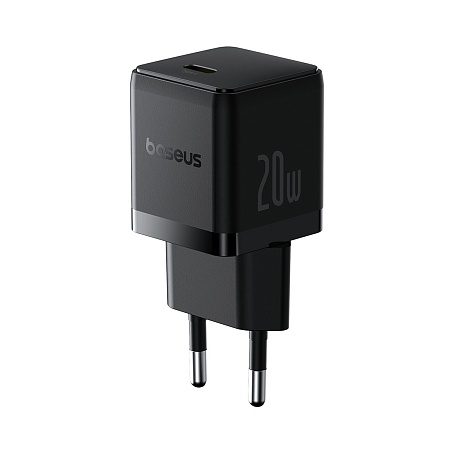 Адаптер питания Baseus Palm 1C 20W Black (P10111602113-01)