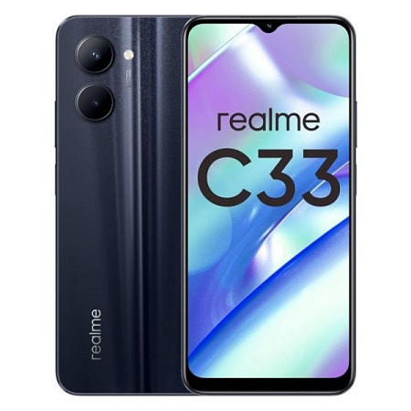 Смартфон Realme C33 4+64Gb Black