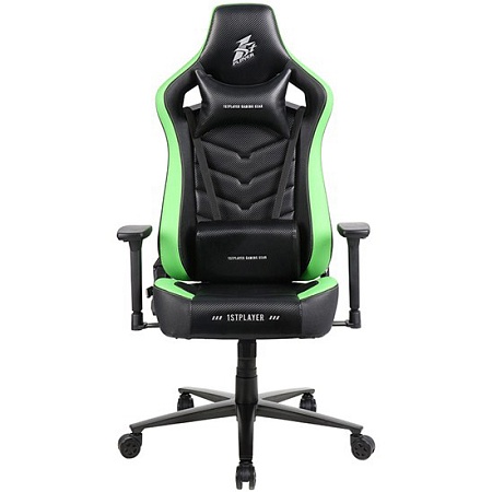 Игровое компьютерное кресло 1stPlayer DK1 Pro Black/Green