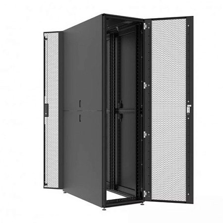 Шкаф напольный Pixietech 42U 80010002000 мм, перфорированная дверь (двойная) Шкаф напольный Pixietech 42U 80010002000 мм, перфорированная дверь (двойная)