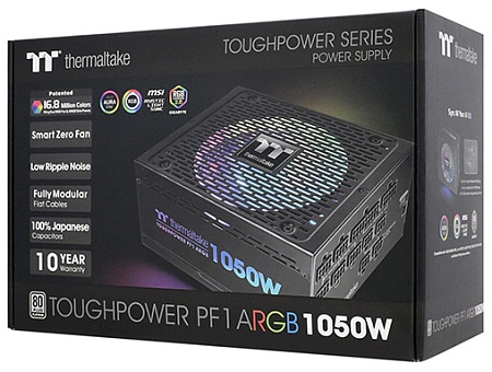 Блок питания Thermaltake Toughpower PF1 ARGB 1050W PS-TPD-1050F3FAPE-1