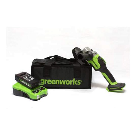 Угловая шлифовальная машина Greenworks GD24AG 24V