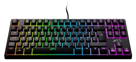 Клавиатура Xtrfy K4 TKL RGB Kailh Red XG-K4-RGB-TKL-R-RUS
