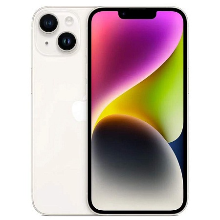 Смартфон Apple iPhone 14 256GB Starlight MPW53RU/A