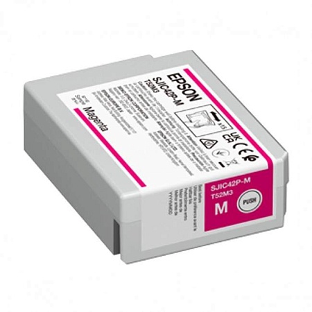 Картридж Epson C13T52M340 SJIC42P-M Magenta Картридж Epson C13T52M340 SJIC42P-M Magenta