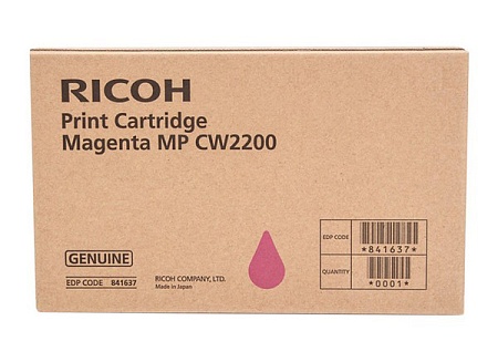 Картридж Ricoh 841637 Розовый тип MP CW2200