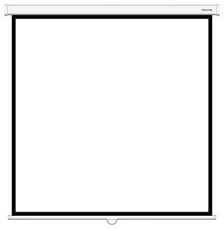 Экран механический Deluxe DLS-M305W Белый