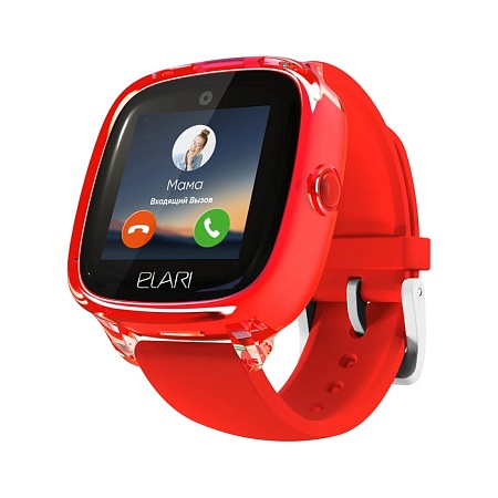 Смарт-часы Elari KidPhone 4G Fresh Красный