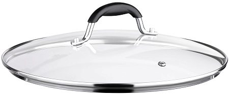 Крышка Ardesto Black Mars 26 см, стекло, нержавеющая сталь, силикон AR0726SL