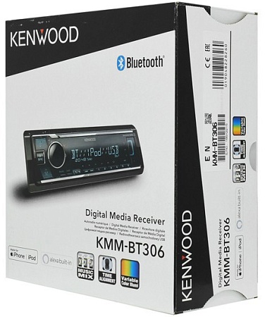 Автомагнитола Kenwood KMM-BT306