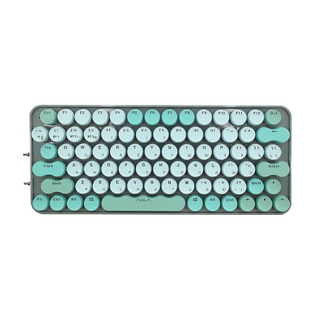 Клавиатура Aula F3680 green