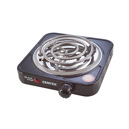 Плитка электрическая Centek CT-1508 черный