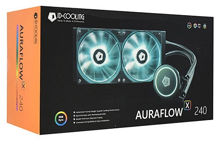 Водяное охлаждение ID-Cooling Auraflow X 240 RGB