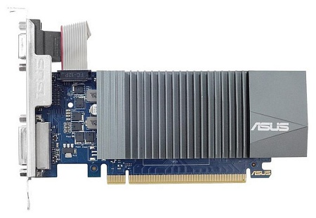 Видеокарта 1Gb ASUS GT710 GT710-SL-1GD5-DI