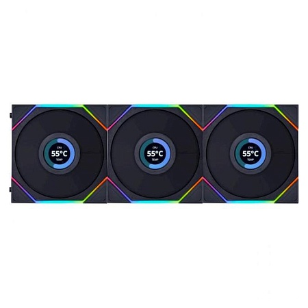 Вентилятор для корпуса Lian Li UNI FAN TL LCD 120 Black 12TLLCD3B