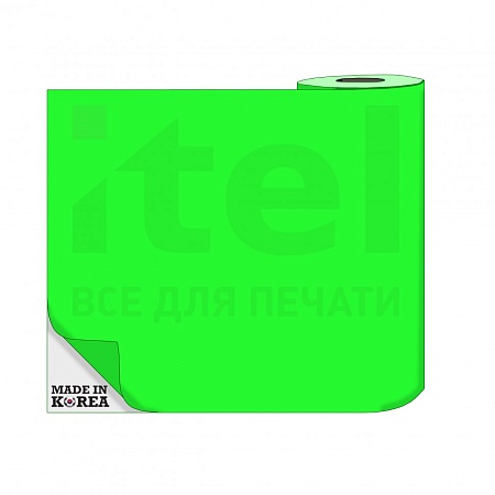 Термотрансферная пленка OS Flex (Флекс) 50см./50м./190mk НЕОН Зеленый цена за 1 метр
