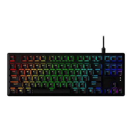 Клавиатура HyperX Alloy Origins Core PBT HX Red TKL 639N7AA Клавиатура HyperX Alloy Origins Core PBT HX Red TKL 639N7AA