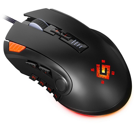 Компьютерная мышь Defender Oversider GM-917 RGB black