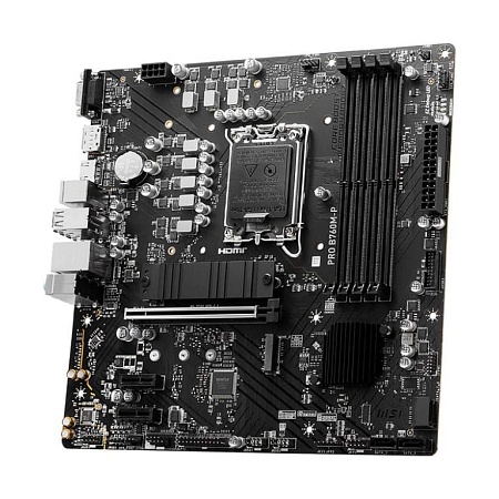 Материнская плата MSI PRO B760M-P D5 Материнская плата MSI PRO B760M-P D5