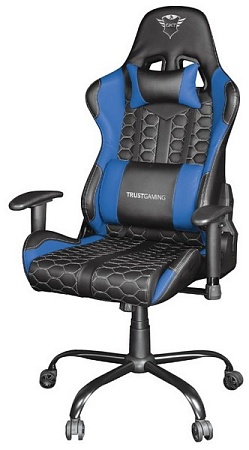 Игровое компьютерное кресло Trust GXT 708B Resto синий
