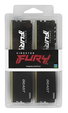 Оперативная память 32 GB kit Kingston Fury Beast KF426C16BBK2/32 Оперативная память 32 GB kit Kingston Fury Beast KF426C16BBK2/32