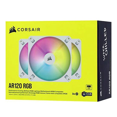 Комплект кулеров для корпуса Corsair iCUE AR120 Digital RGB CO-9050169-WW