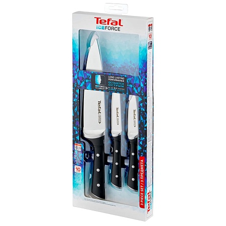 Набор ножей Tefal Ice force stainless steel K2323S74 3шт
