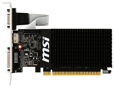 Видеокарта 2 GB MSI GeForce GT710 GT710 2GD3H LP