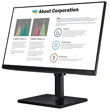 Монитор 27" Samsung LF27T450FQIXCI