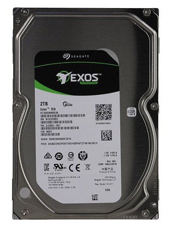 Жесткий диск 2TB Seagate Exos 7E8 ST2000NM003A