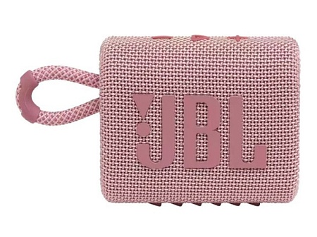 Портативная колонка JBL Go 3 Pink JBLGO3PINK