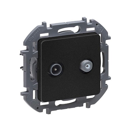 Розетка TV/SAT Legrand Inspiria 673883 антрацит
