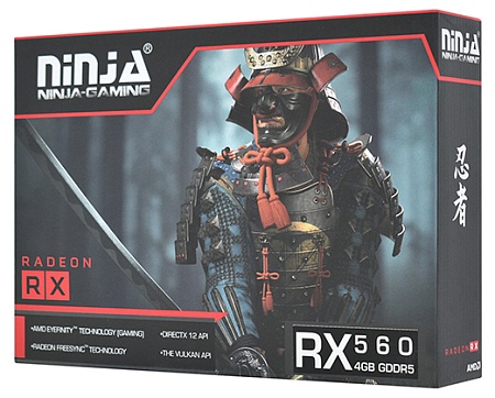 Видеокарта 4 GB Sinotex Ninja RX 560 AKRX56045F