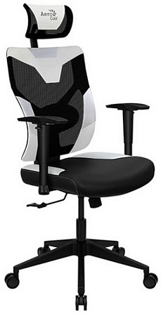 Игровое компьютерное кресло Aerocool Guardian-Azure White