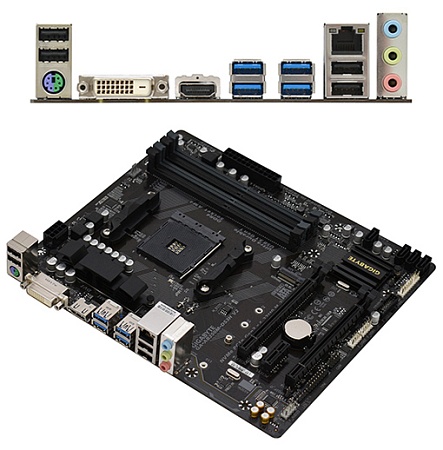 Материнская плата Gigabyte GA-AB350M-DS3H-V2