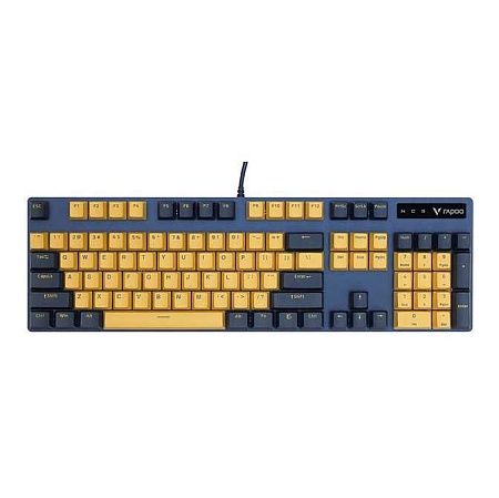 Клавиатура Rapoo V500PRO Yellow Blue