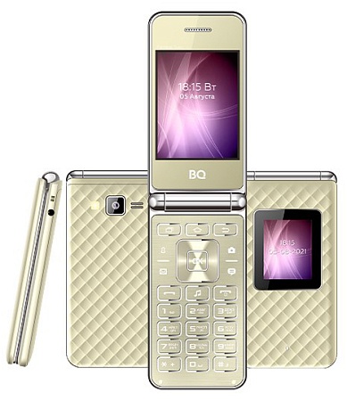 Мобильный телефон BQ-2841 Fantasy Duo Gold Мобильный телефон BQ-2841 Fantasy Duo Gold