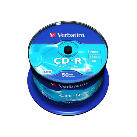 Диск CD-R Verbatim (43351) 700MB 50штук