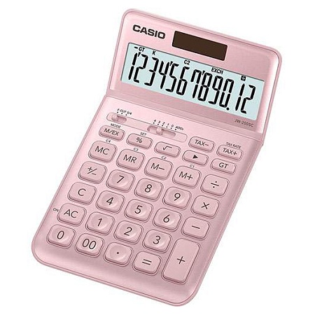 Калькулятор настольный CASIO JW-200SC-PK-W-EP