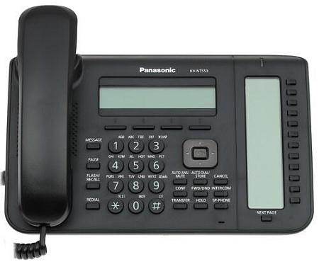 IP-телефон Panasonic KX-NT553RU-B